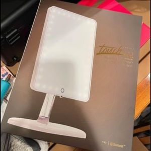 Impressions Vanity Touch Pro LED Makeup Mirror With Bluetooth & USB Charger